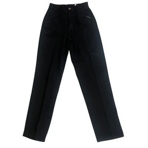 Vintage Black Rockies Jeans Womens Size 29/9 High Rise Western Cowboy Style